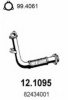 FIAT 82434001 Exhaust Pipe